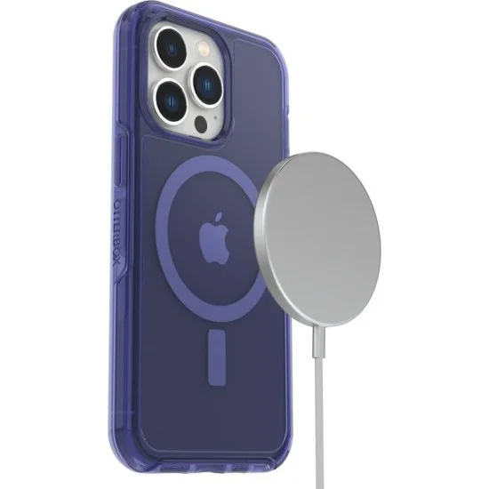 Cover Iphone 13 Pro Symmetry Plus Magsafe Otterbox - Translucent Blue